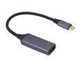Adapter, USB-C Plug - HDMI Socket, 3840 x 2160, Dark Grey